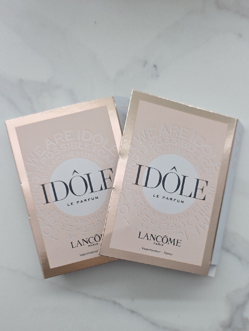 2 Lancôme Idôle Le Parfum Samples